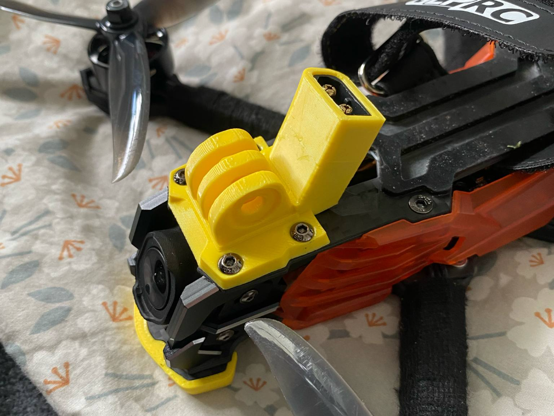 Geprc Vapor X5 camera mount with XT60 slot