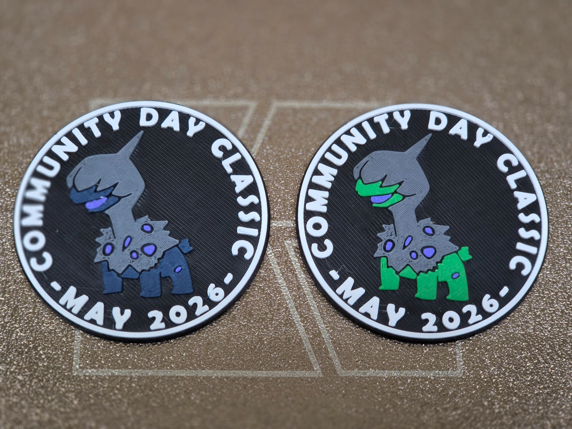 2026 May Community Day Classic Token- Deino