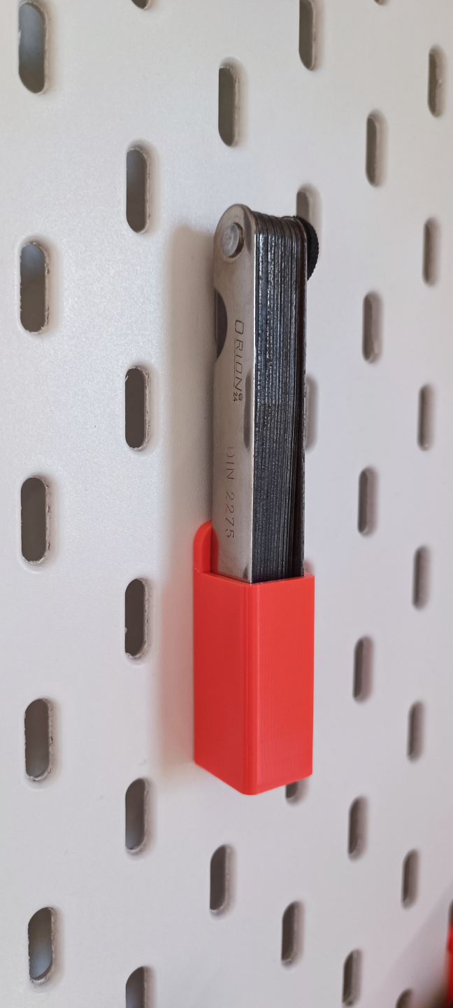 IKEA Skadis Feeler Gauge Holder