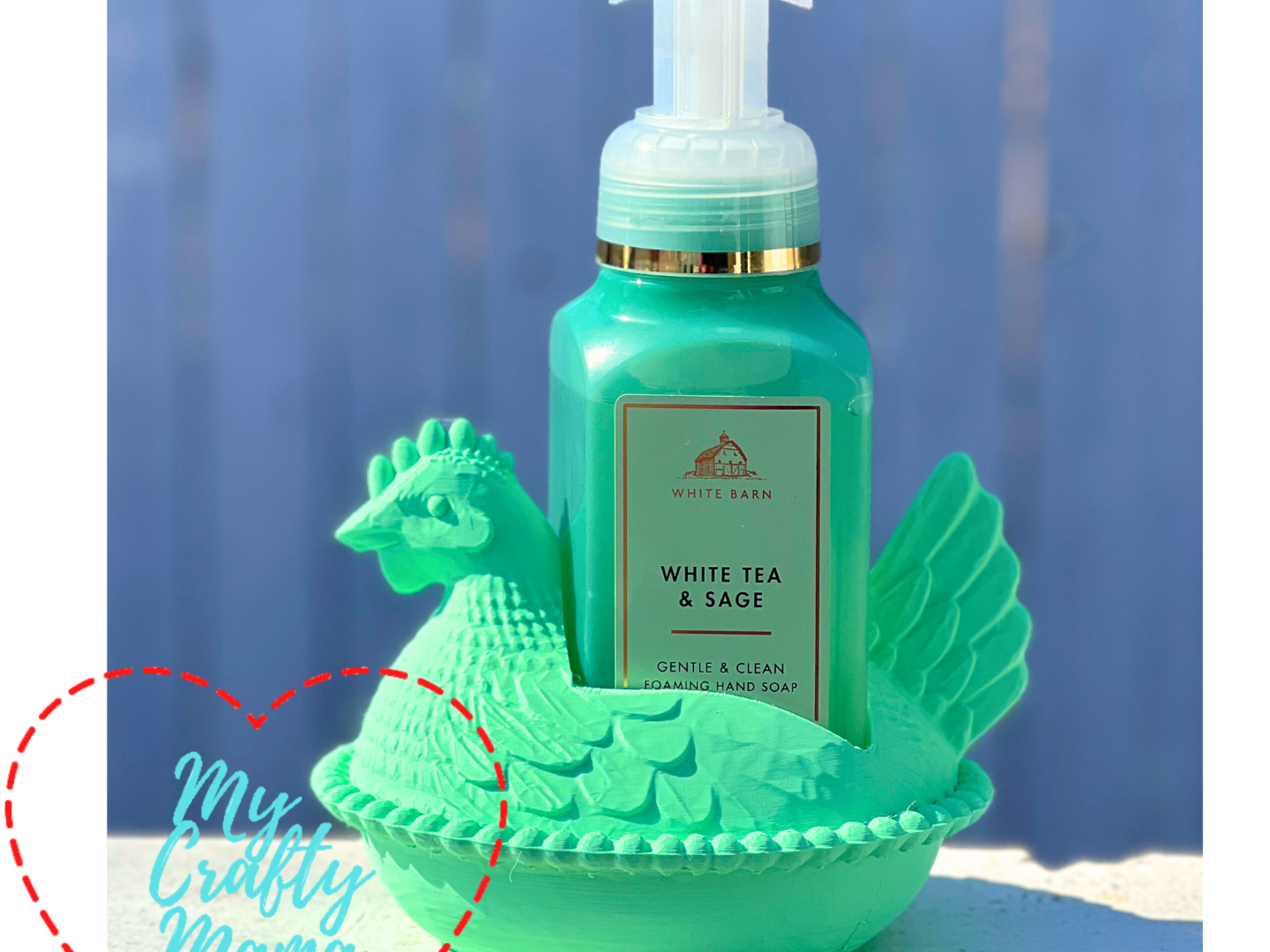 Hen on Nest Bath & Body Works & Soft Soap Holder
