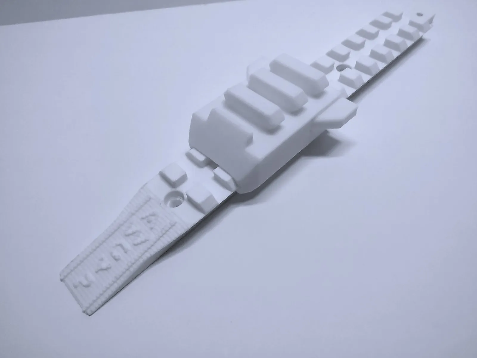 Quick release Picatinny rail mount V2 (Print-In-Place)