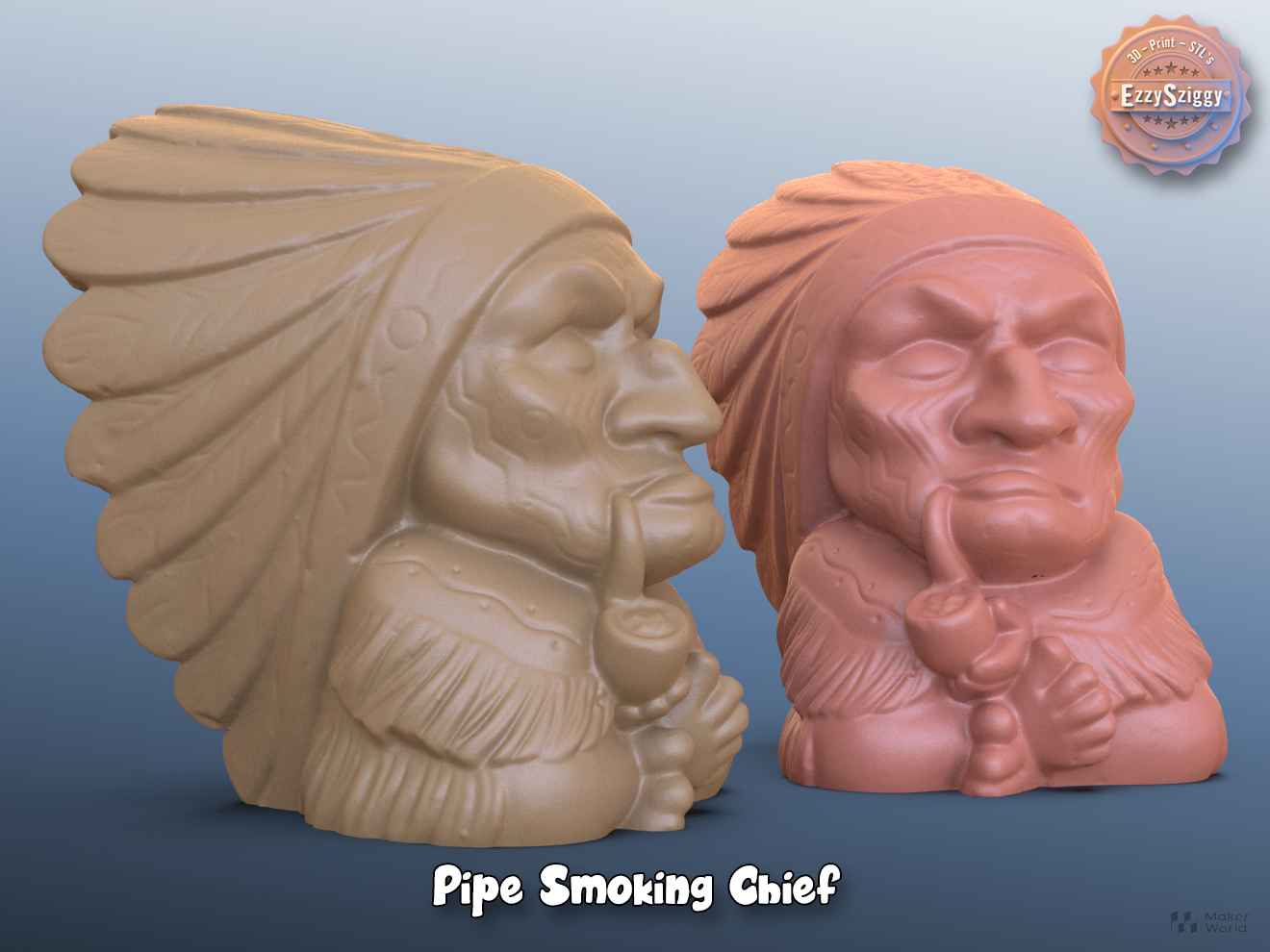 Pipe Smoking Chief