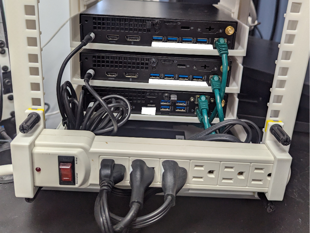 10 Inch Rack - Power Bar Bracket