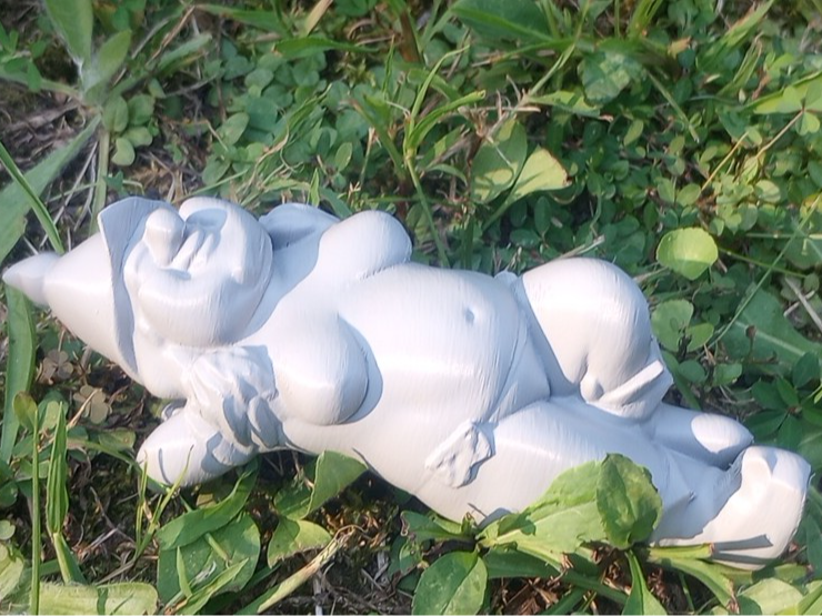 Sunbathing Gnome