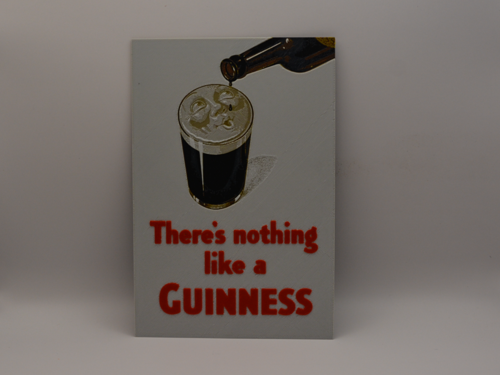 Vintage Guinness advertising poster 04 - Hueforge