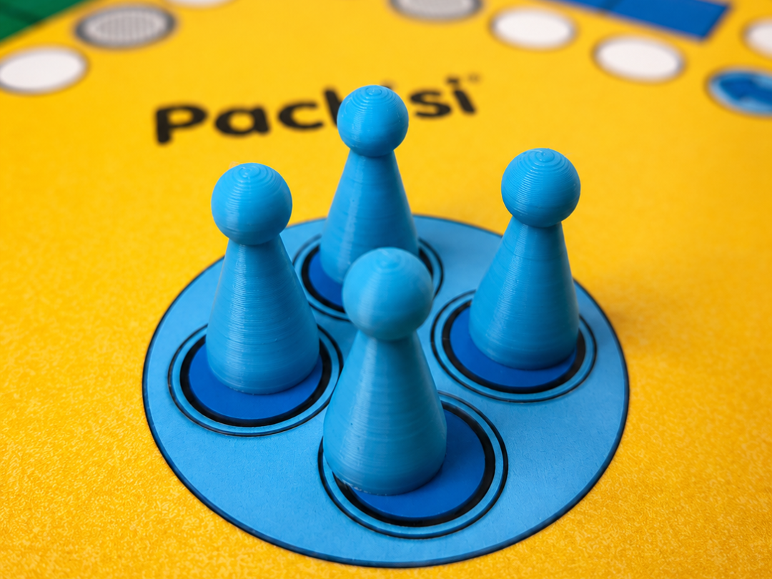 Modern Pachisi Token / Board Game Piece
