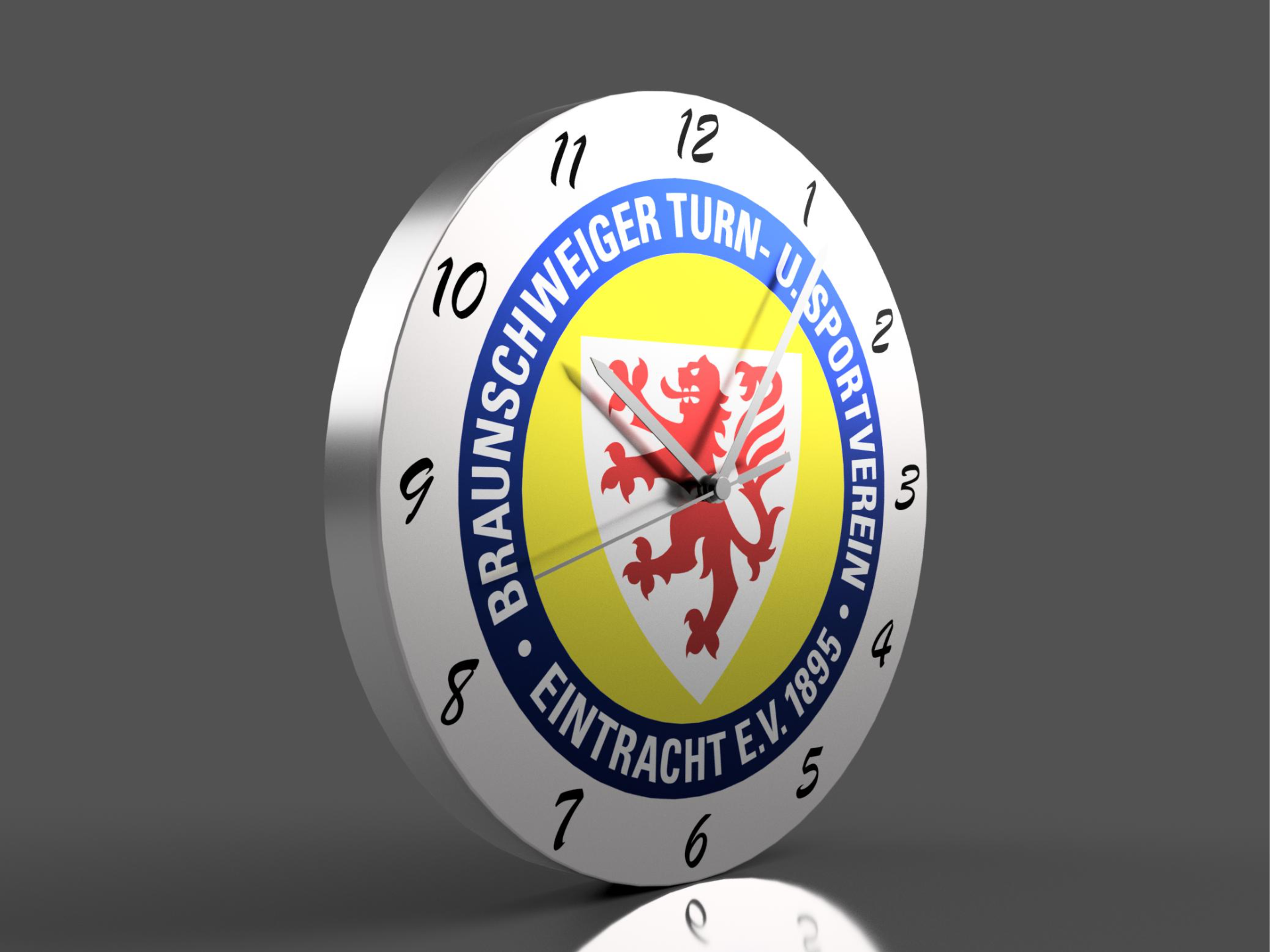 Eintracht Braunschweig Logo Clock