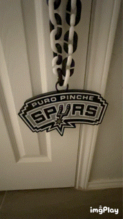 San Antonio Puro Spurs Light Up Chain