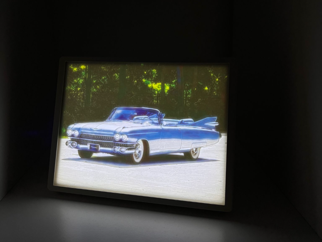 Colored Lithophane — 1959 Cadillac Eldorado