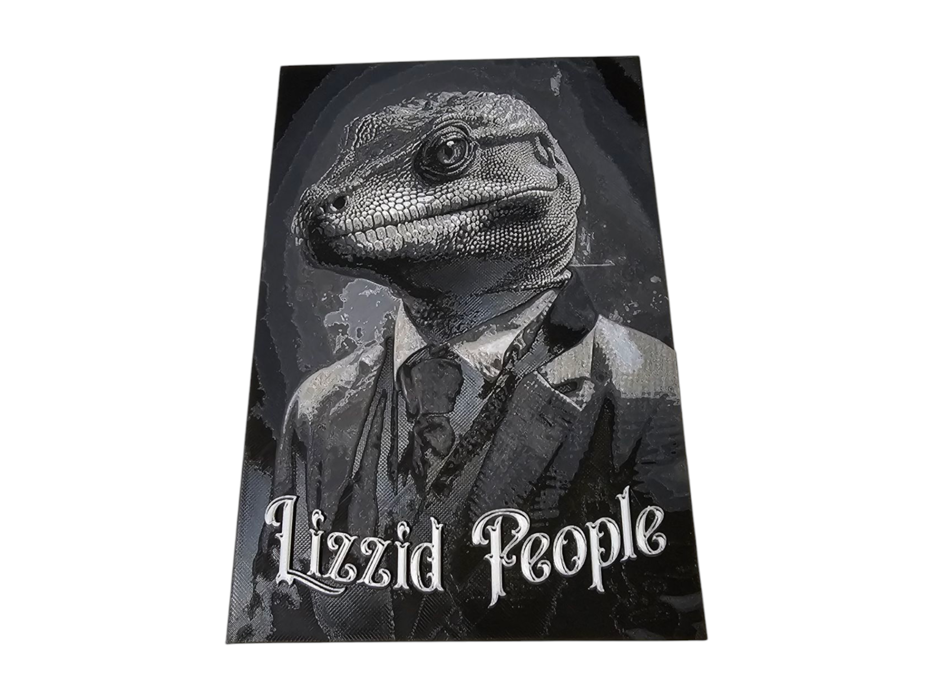 Lizzid People Hueforge Print