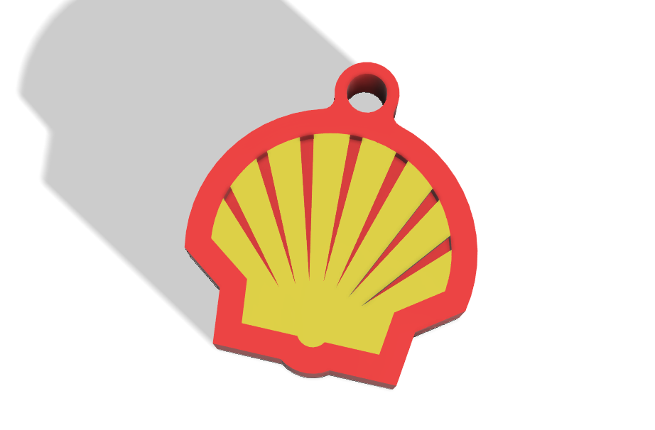 Shell Keychain