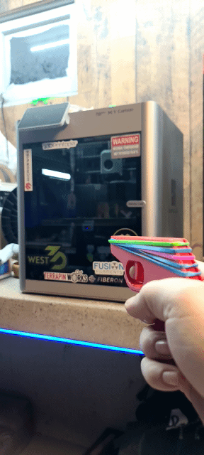 Elastic Gun Toy