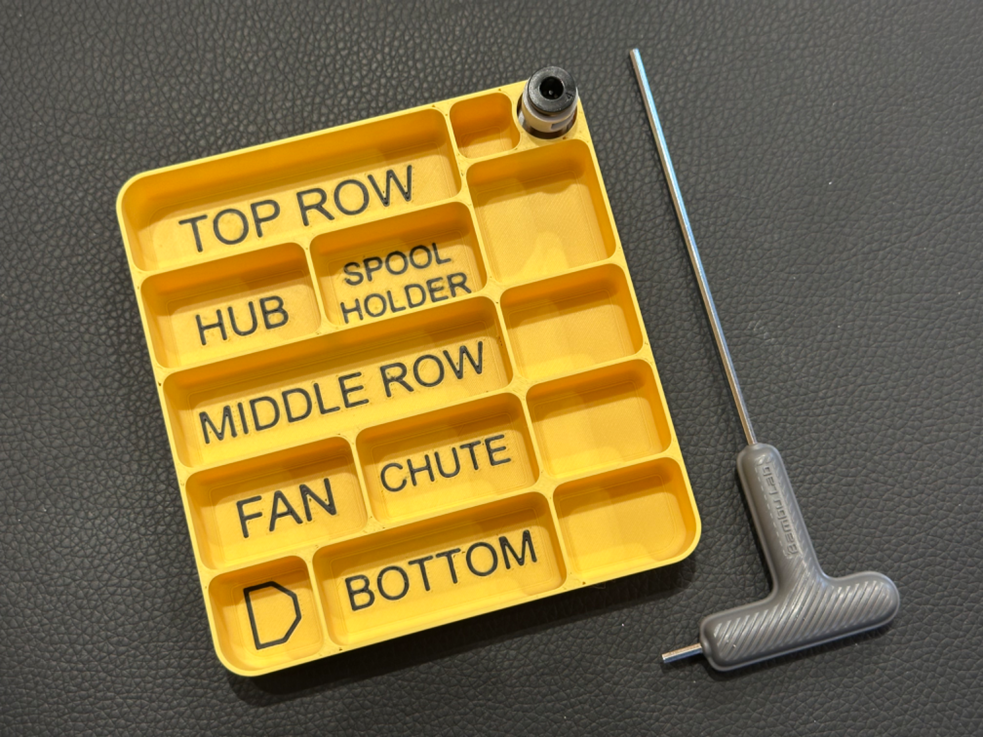 Back Cover Screw Tray