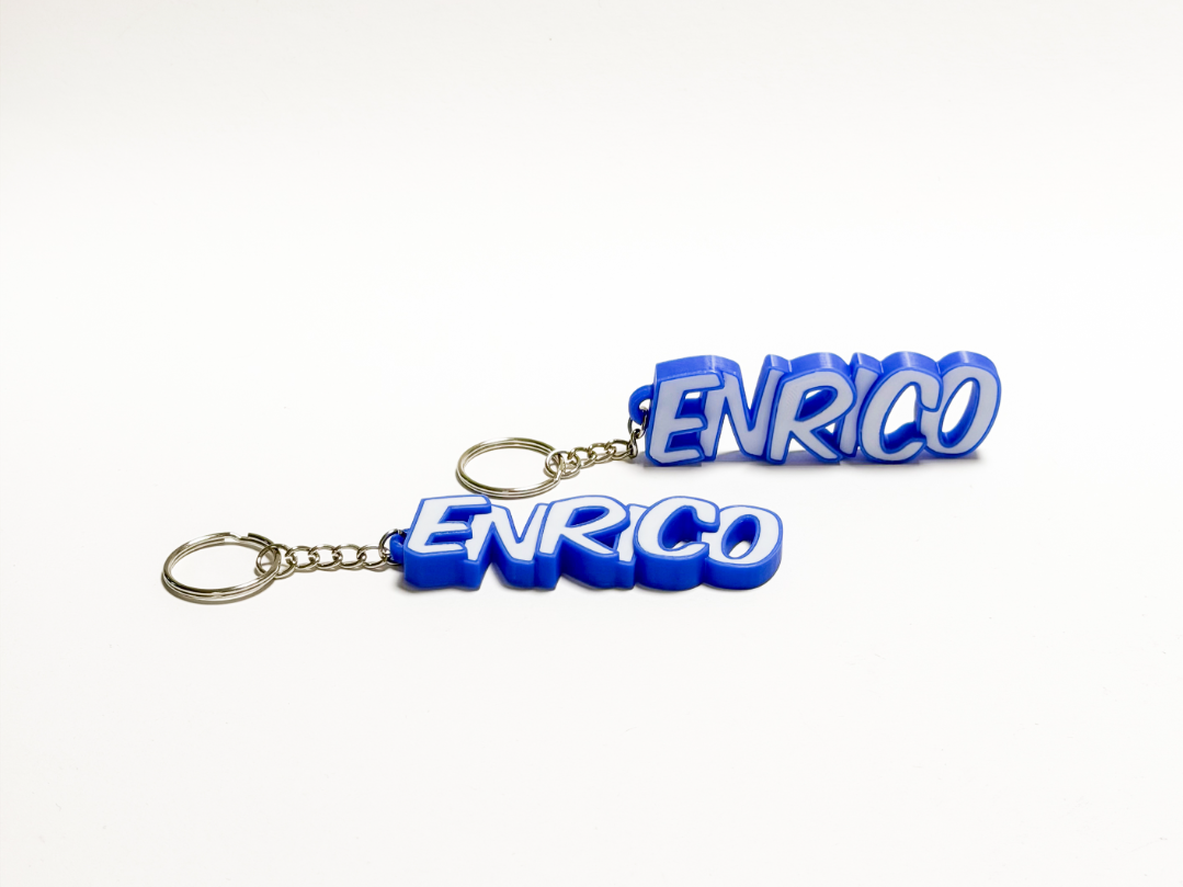 Schöner Schlüsselanhänger mit dem Namen Enrico
