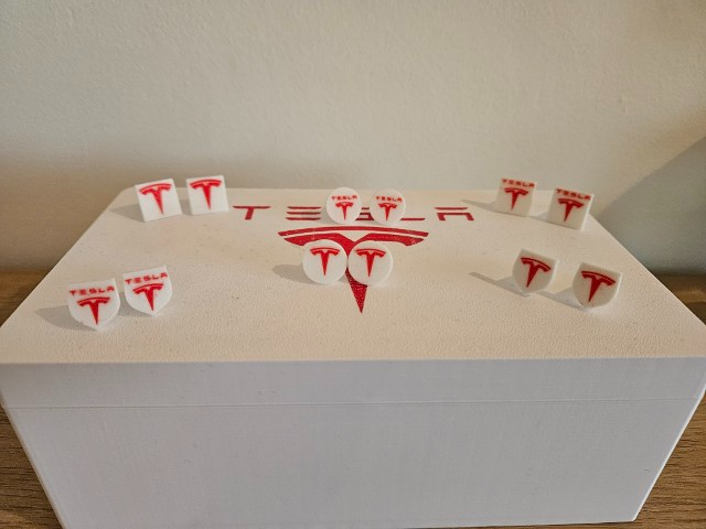 Tesla Cuff Links - 2 Designs 3 Styles