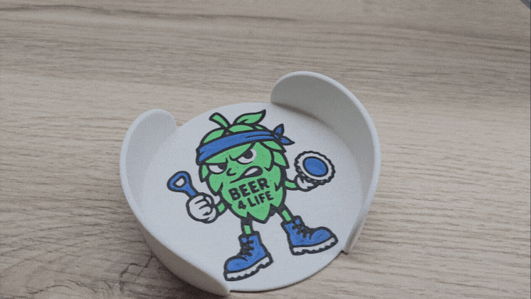 Rebel Hop Coaster Holder