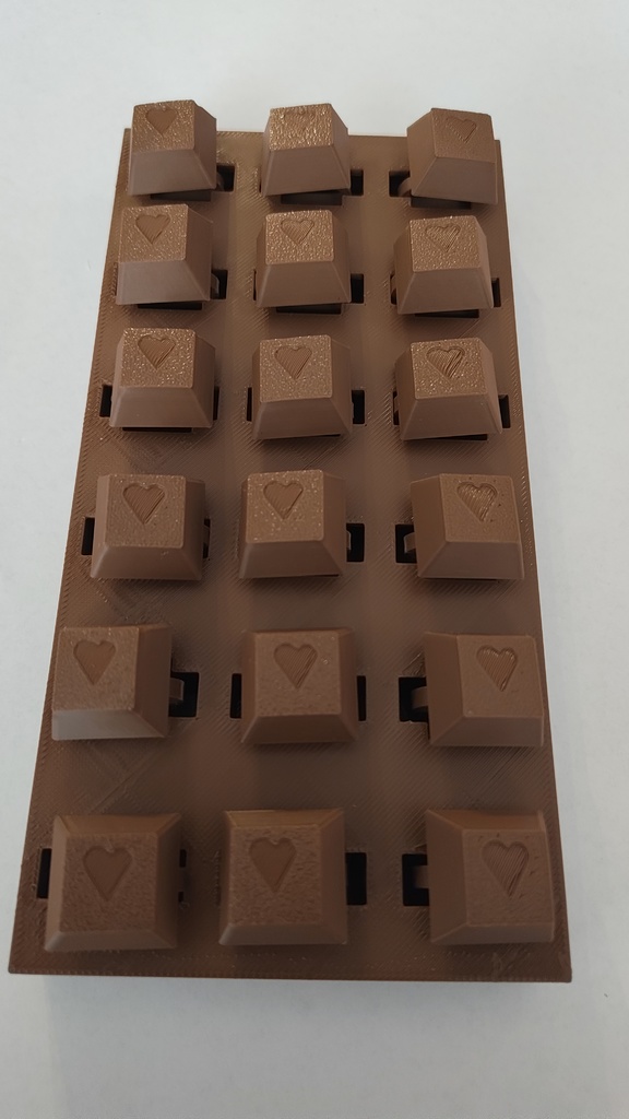 Parametric Valentine's Day Chocolate Fidget