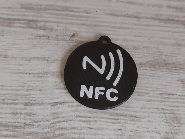 Portachiavi NFC senza bisogno AMS