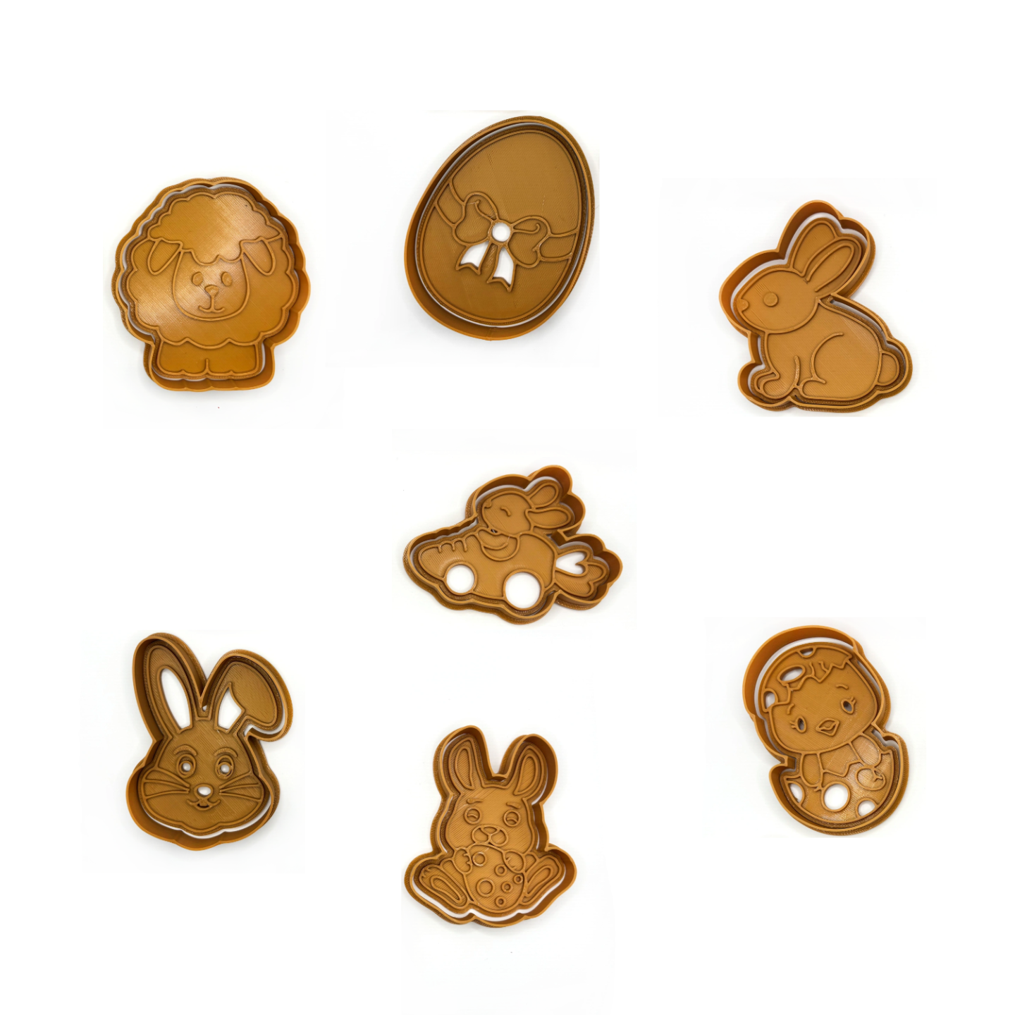 Easter cookie cutter 7pc