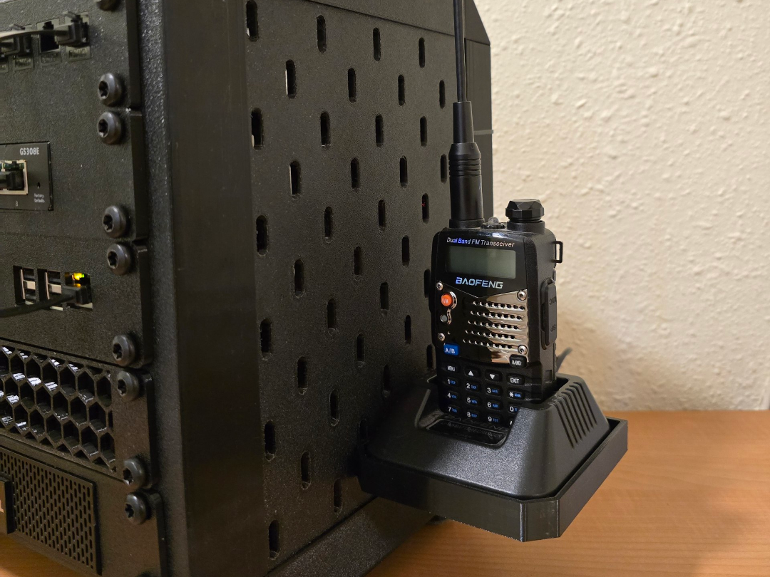 Baofeng Radio Charger Mount for IKEA Skadis