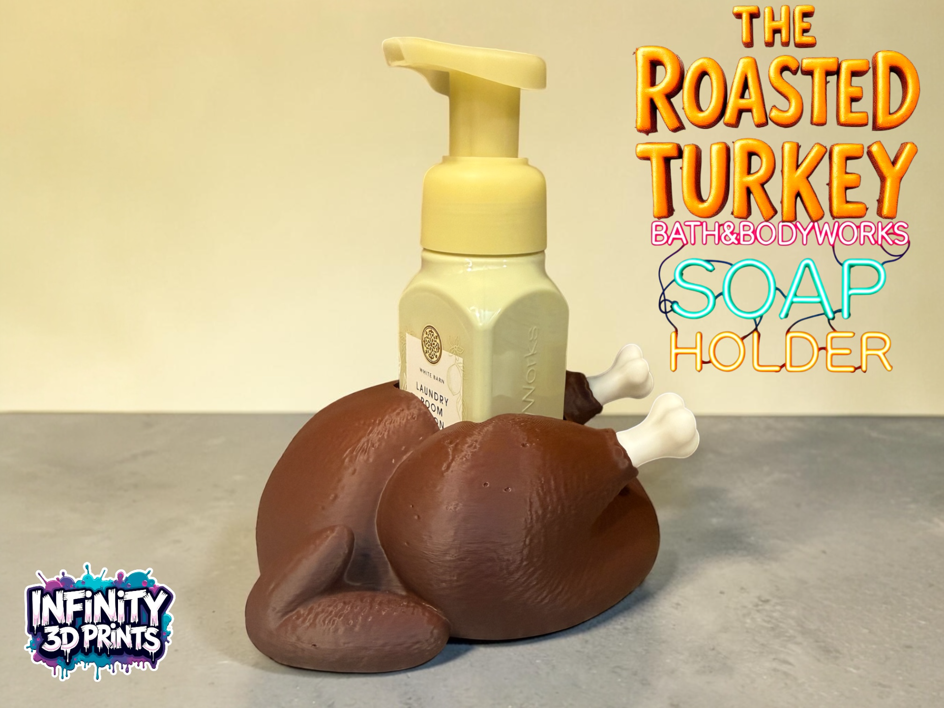 MULTIPART/AMS - THE ROASTED TURKEY BBW SOAP HOLDER