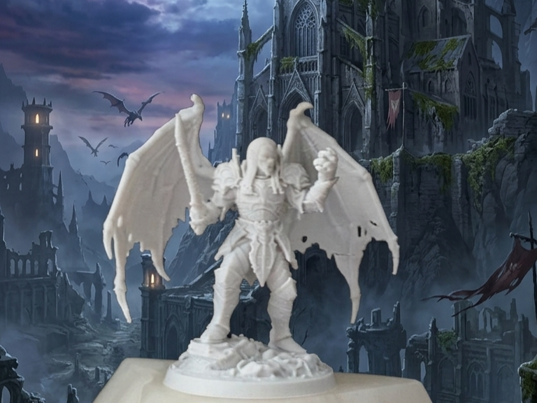 D&D Miniature - Vampire Warrior