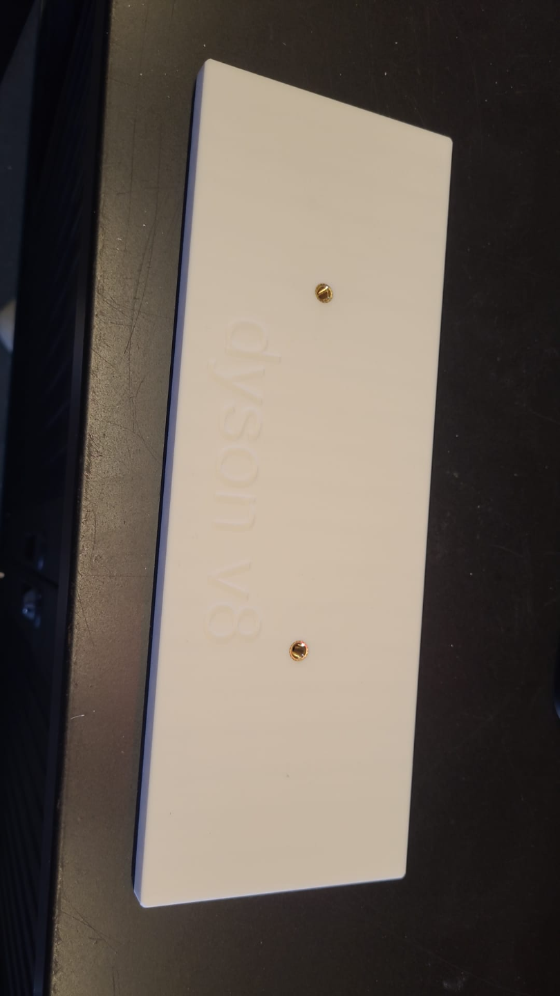 Dyson V8 Wallmount Plate to glue it on Tiles