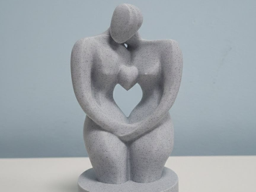 Silent Love  statue