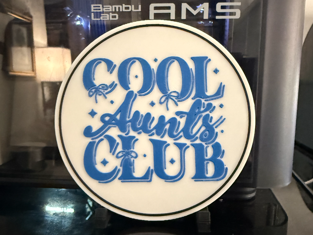 COOL AUNTS CLUB COASTER