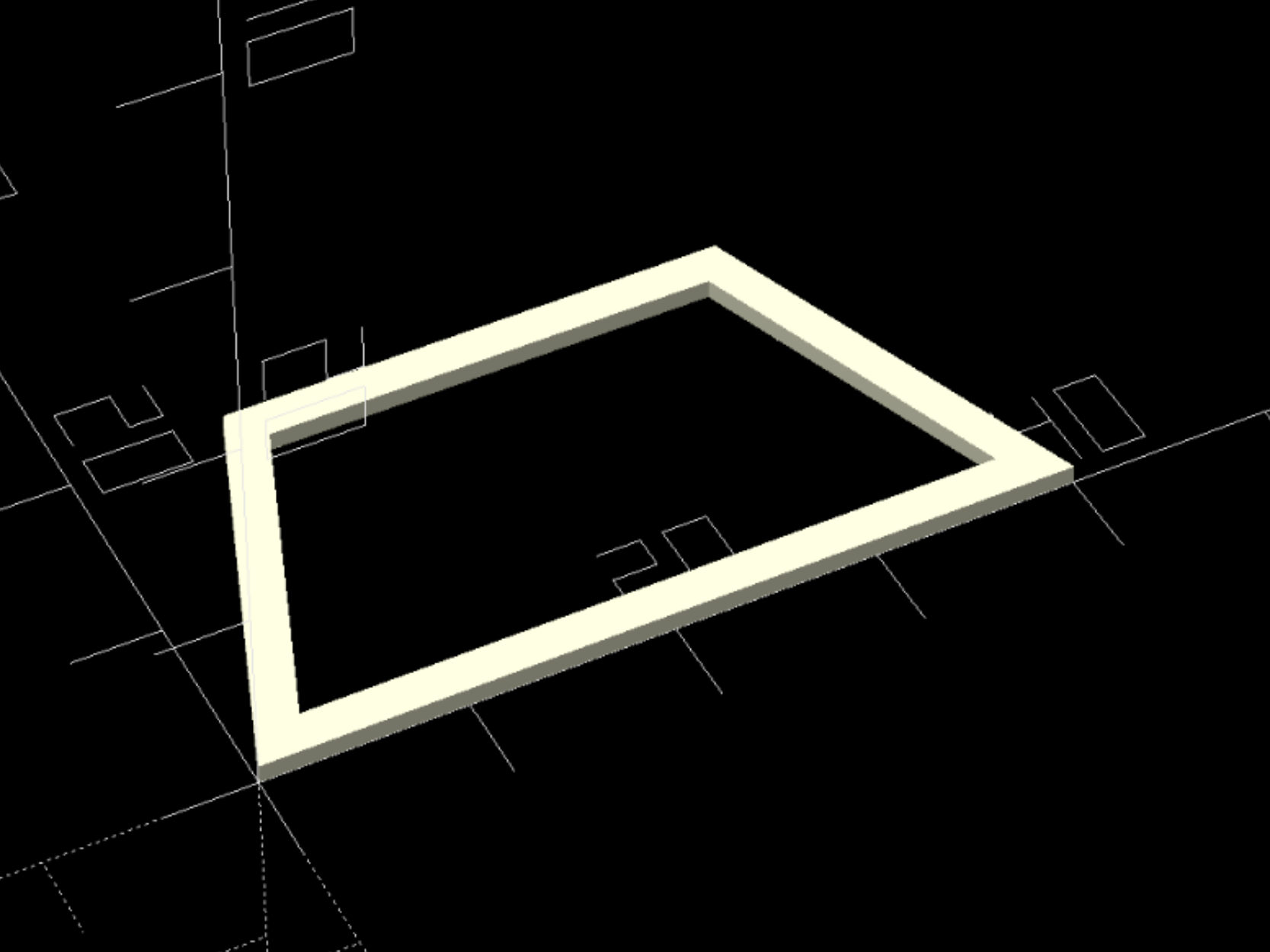 <BSG> TRAPEZIUM FRAME