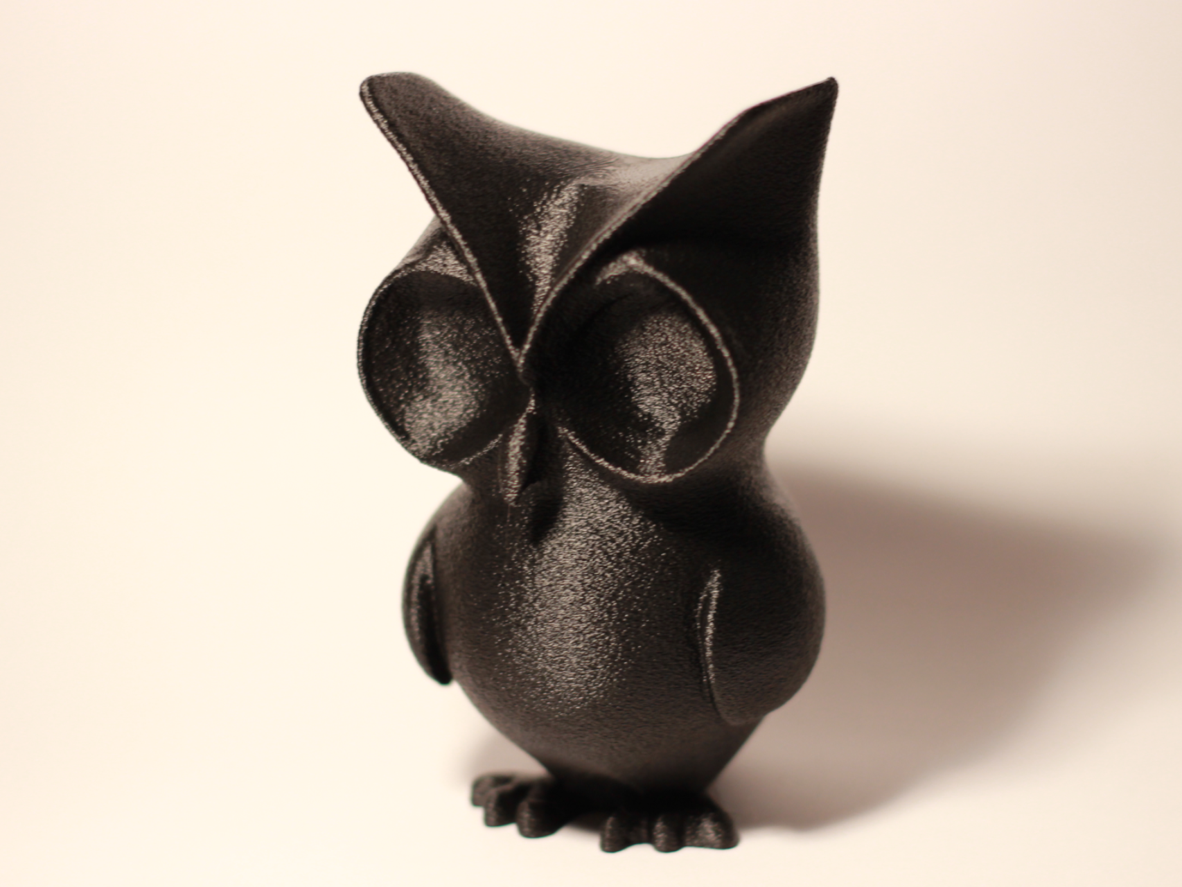 Owl Sculpture | "The Hollow Watcher"
