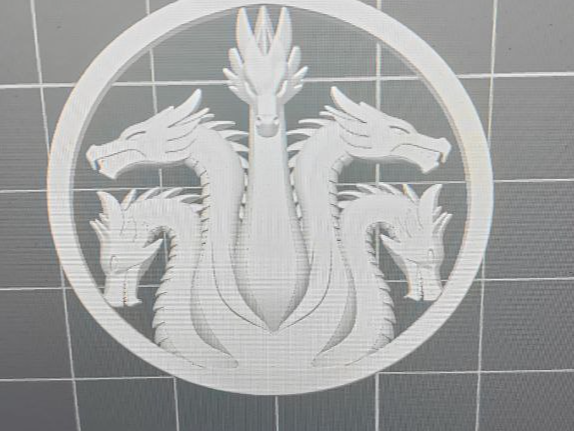 Portachiavi DnD Tiamat