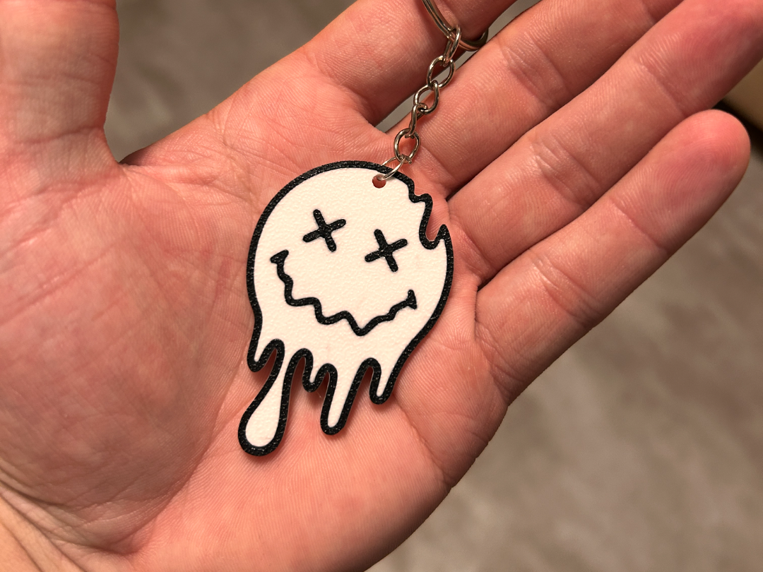 Smile keychain