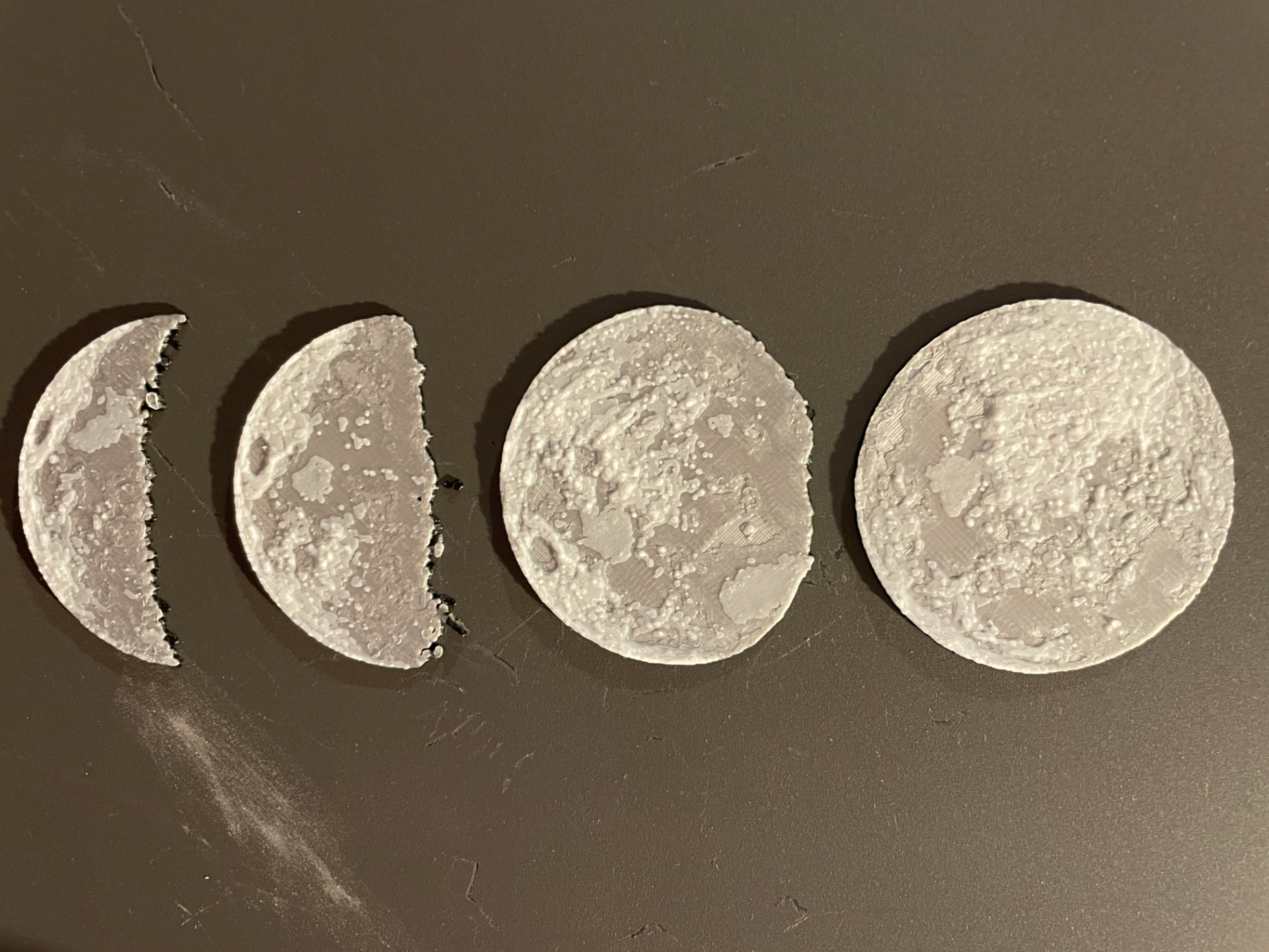 Lunar Phases, no background