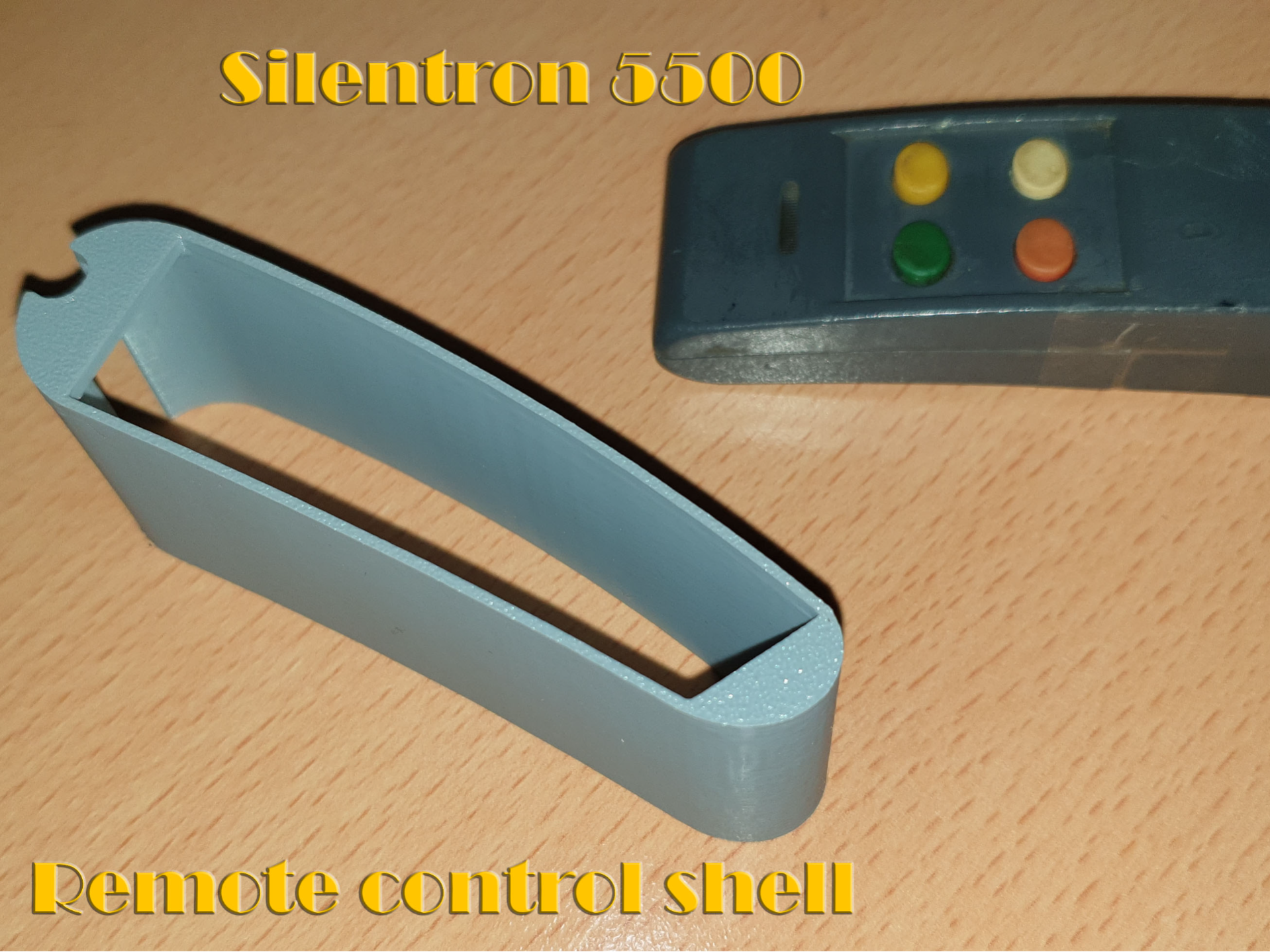 Cover shell protection for remote Silentron 5500