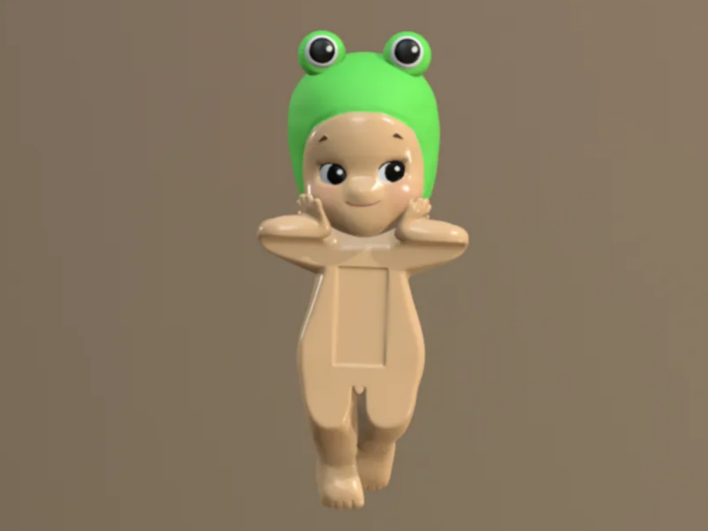 Sonny Angel Frog 4 Pieces