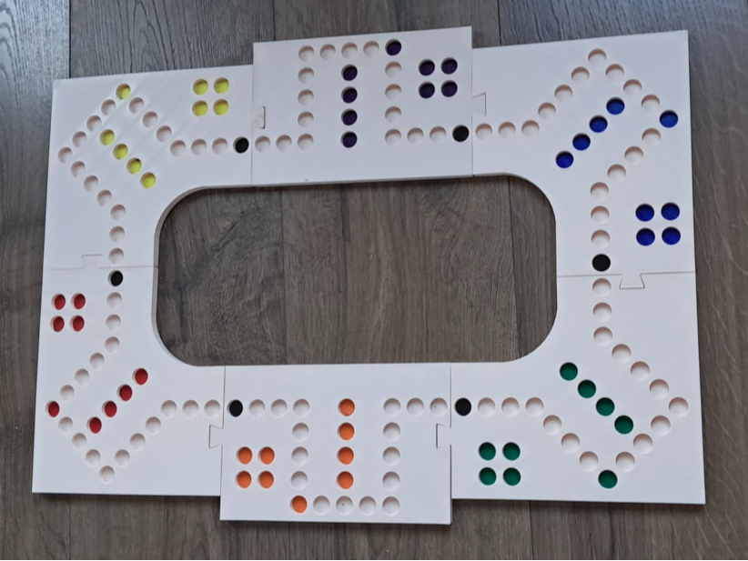 Tokkenspel voor 6 personen