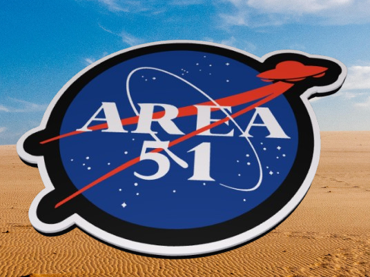 Area 51 / Nasa Wallart/Sign