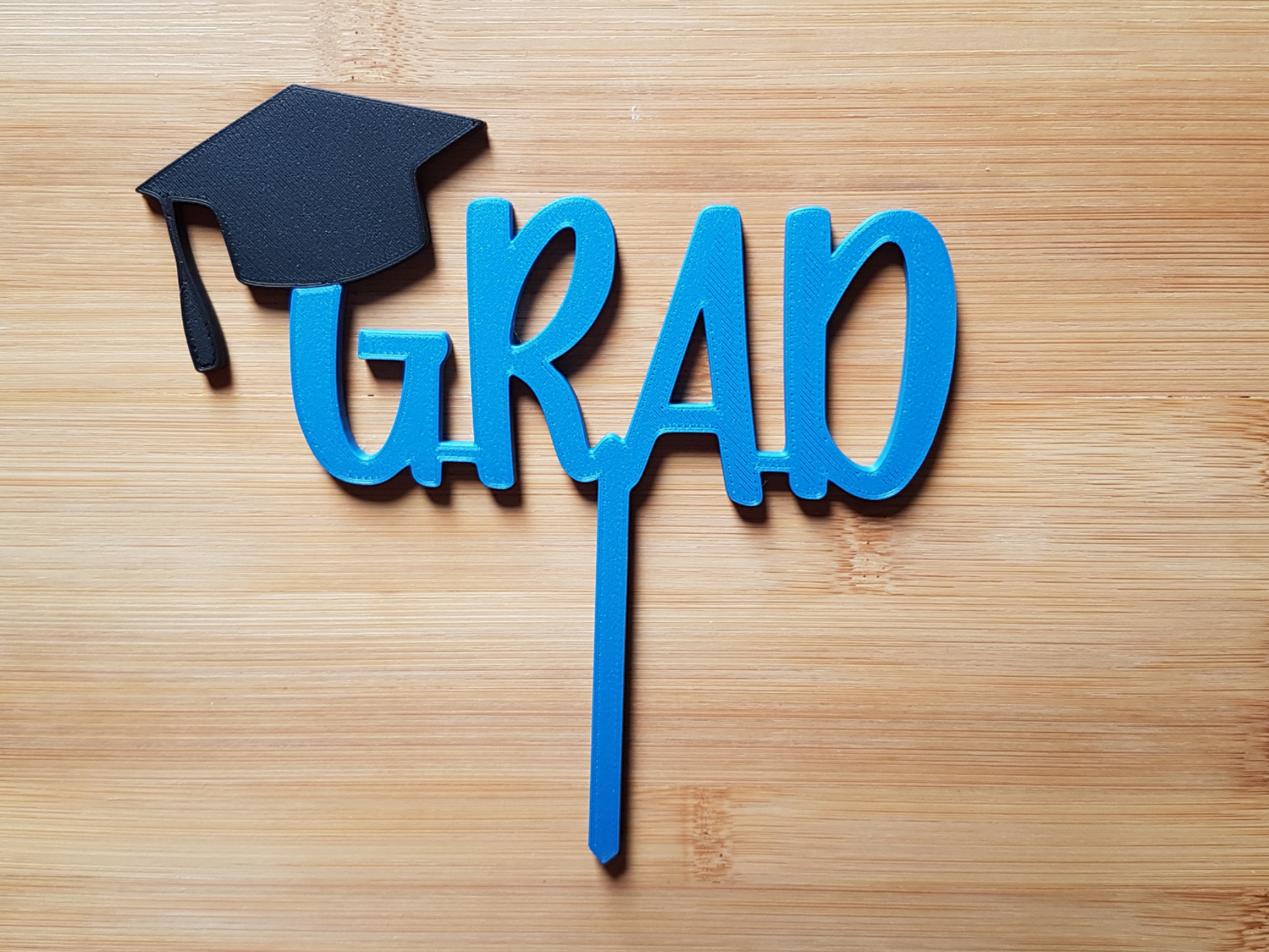 Cake Topper, Graduation, Grad