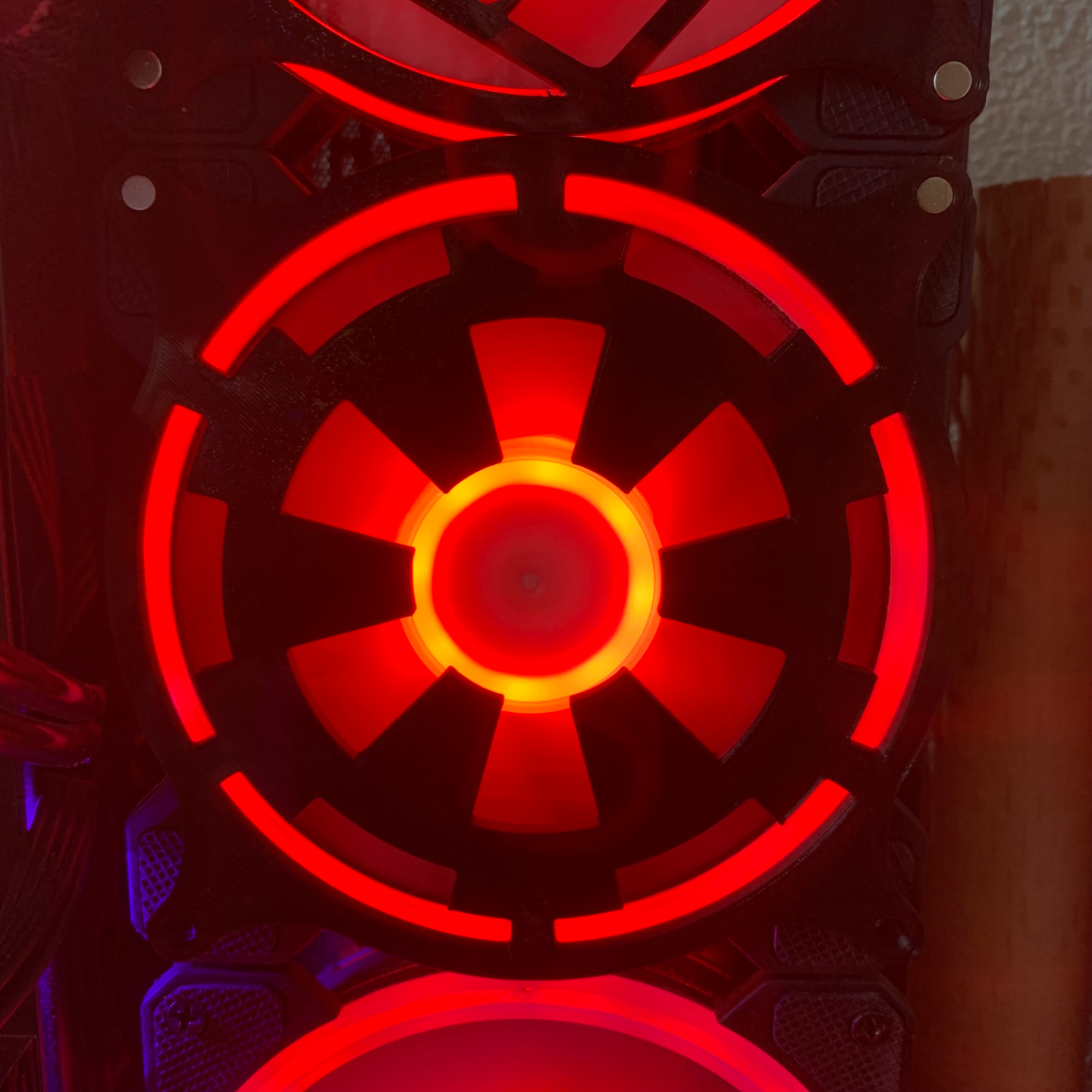 Imperial Crest - Star Wars Fan Cover for 120mm fan