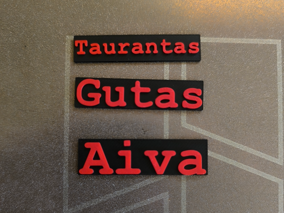 Basic Nameplate
