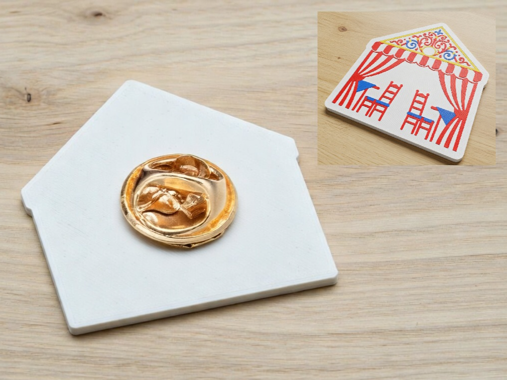 Pin de tu caseta de Feria Sevilla 2026