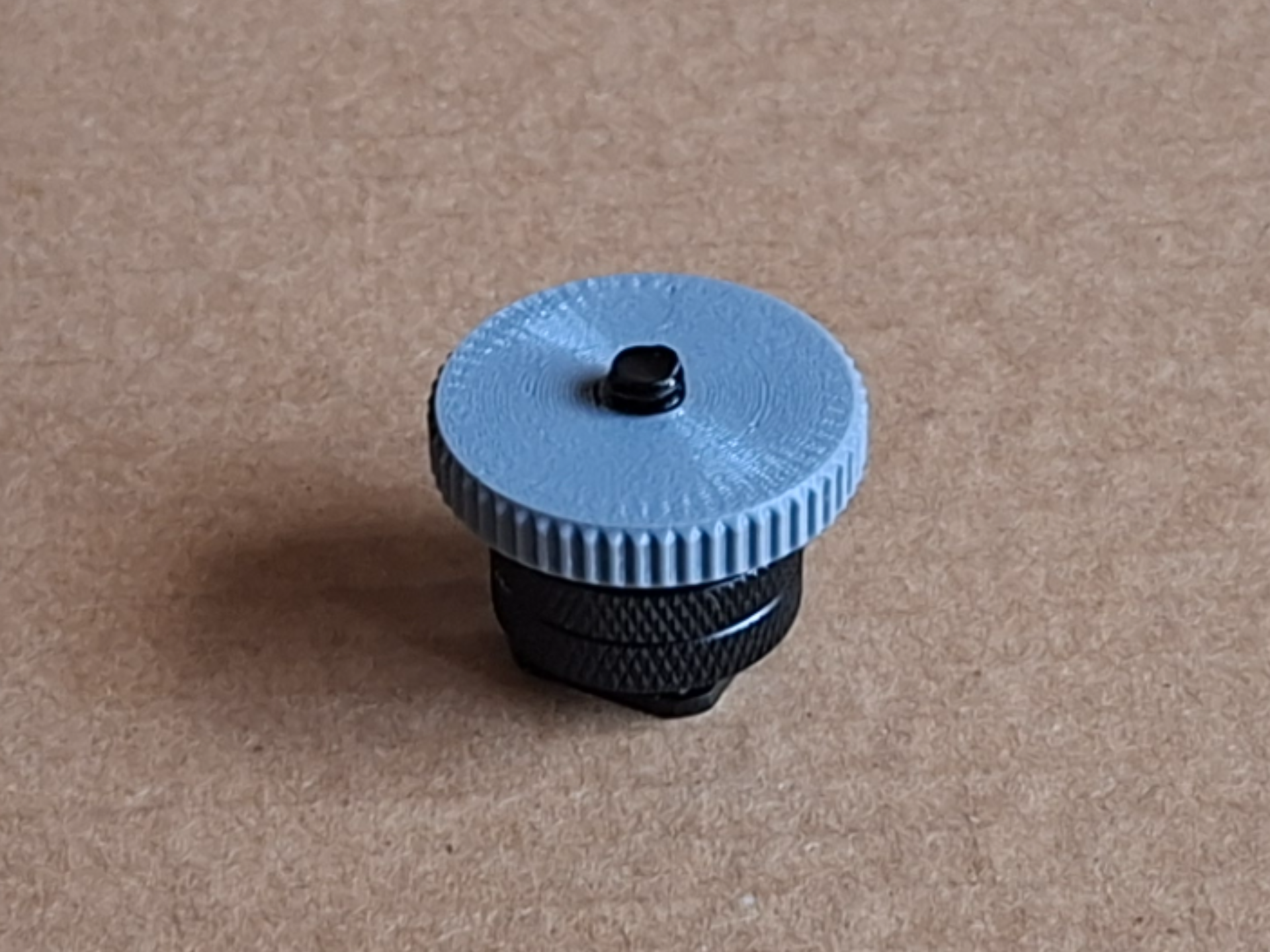 1/4-20 UNC Serrated Nut (parametric)