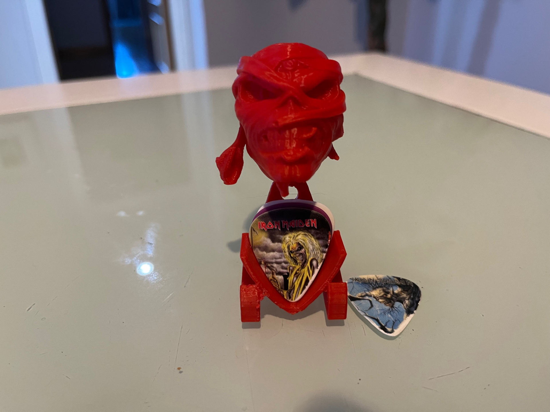 Iron Maiden´s Eddie Guitar Pick holder
