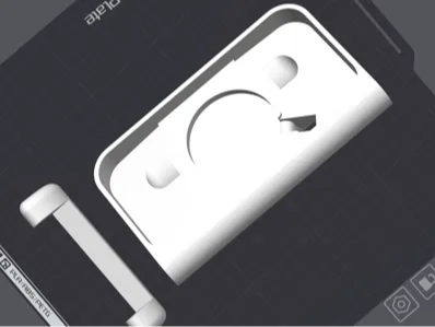 Iphone 17 dock, for ultra thin case, short version