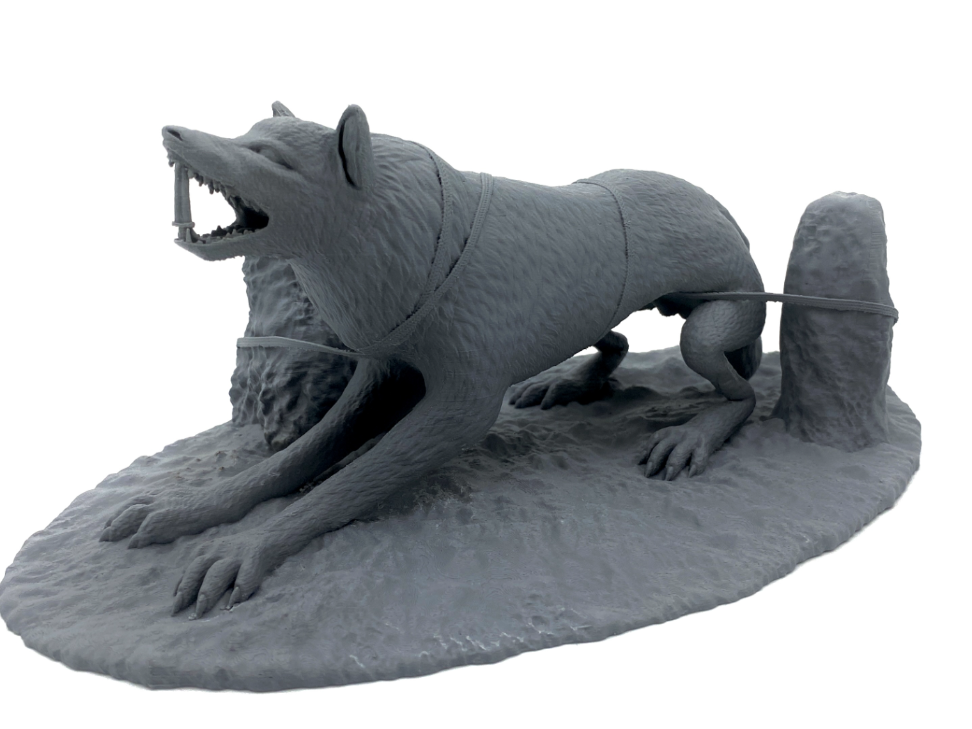 Fenrir Tied With Gleipnir - Diorama Sculpture
