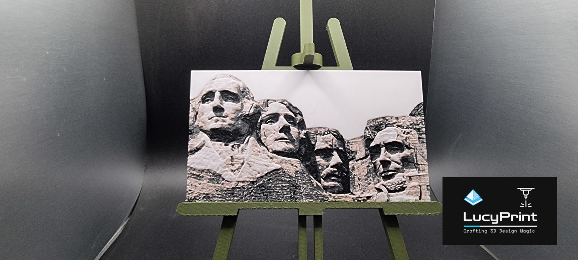 Mount Rushmore - HueForge