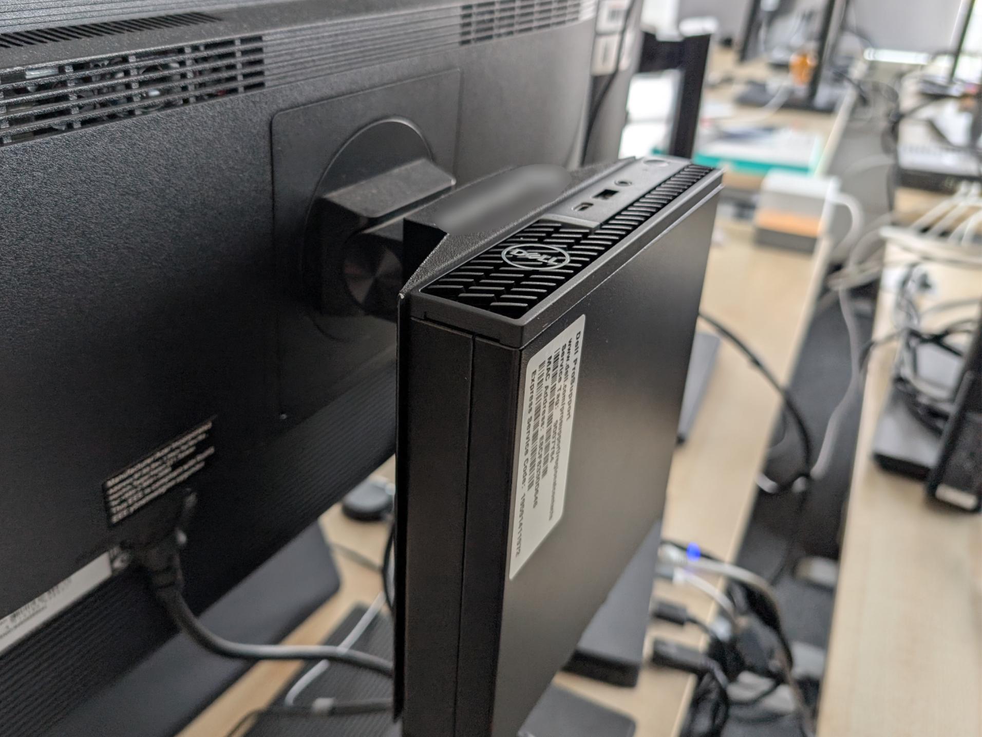 Mini-PC Vesa mount for Acer B6-series monitors