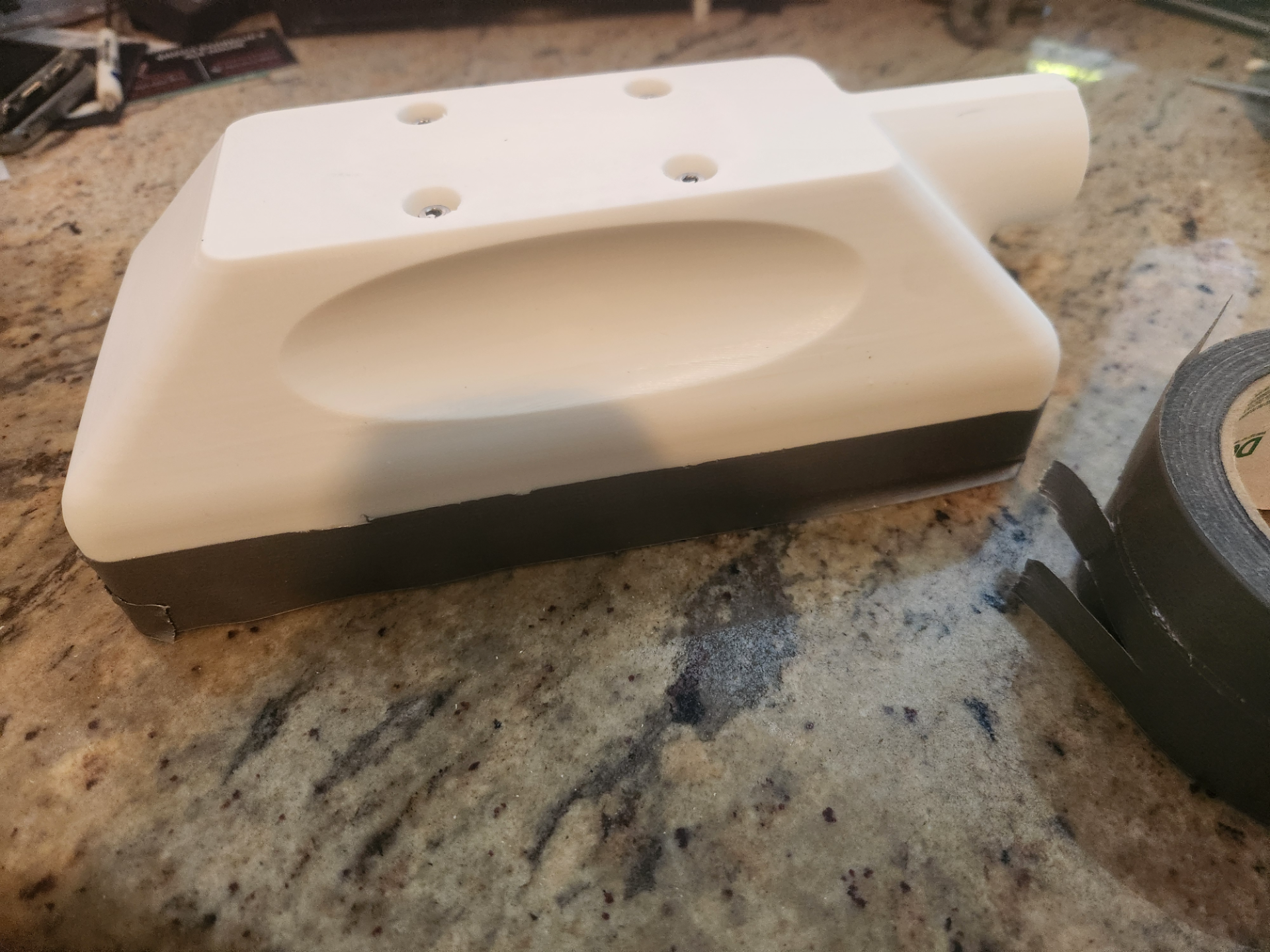 vacuum adapter for hand sanding block
