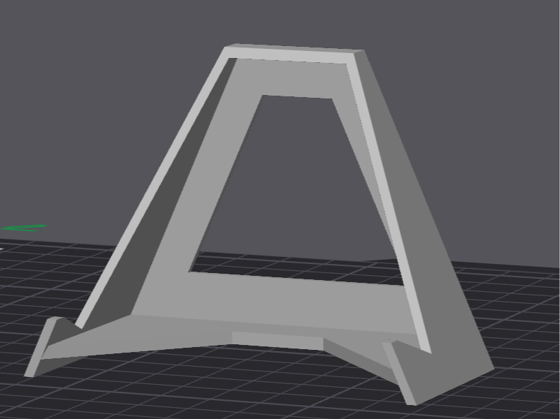 Hexagon medal holder desk stand